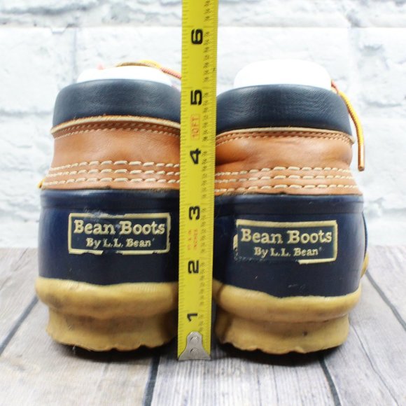 LL BEAN Low Top Hunting Rain Duck Boots Size 7 - Picture 7 of 10